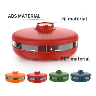 Double Layer Foldable 360 Degree Rotating Food Tray  Spinning Storage Tray