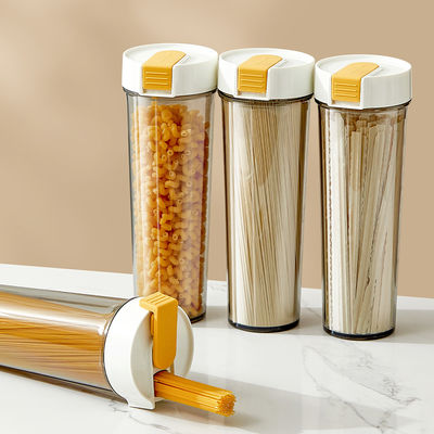 1000ML Large Kitchen Spaghetti Pasta Noodle Nuts Flour Cereals Storage Containers