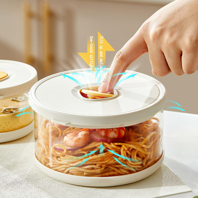 2024 New Kitchen Food Hermetic Containers Microwave Safe High Borosilicate Glass Lunch Box 350 ml