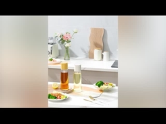 Кухонный стеклянный масляный диспенсер 500 мл Бутылка Контейнер для масла для приготовления пищи Многоцелевой