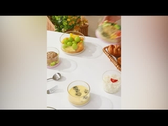 2024 Новая кухня Продовольственные герметические контейнеры Микроволновая безопасная высокоборосиликатная стеклянная коробка для обеда