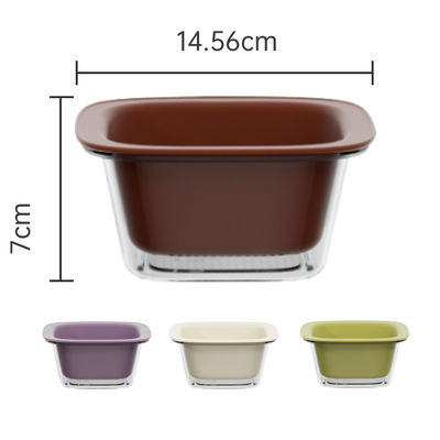 Double Layers Kitchen Fruit Washing Bowl Mini Plastic Drain Basket