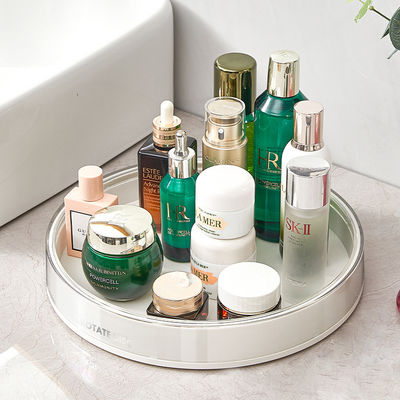 Two Size Large Capacity Multifunctional Rotating Storage Tray For Pantry Bathroom