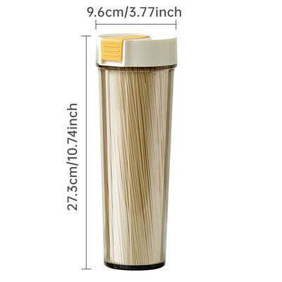 1000ML Large Kitchen Spaghetti Pasta Noodle Nuts Flour Cereals Storage Containers